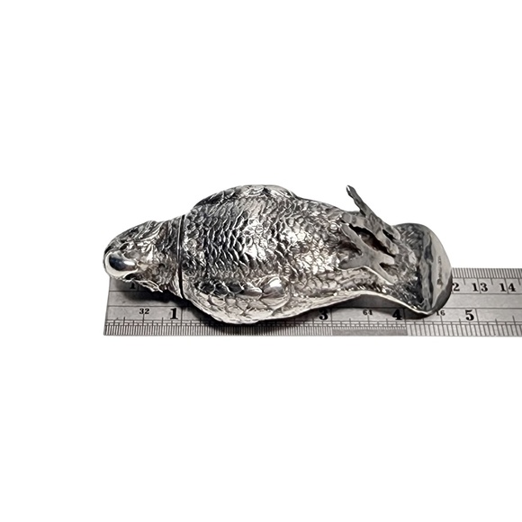 Berthold Muller Sterling Silver Parrot Salt & Pepper Shakers #16021 - Picture 10 of 10